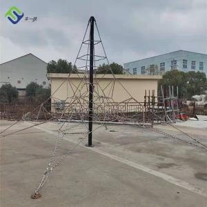 China Polyester Pyramid Childrens Climbing Equipment Nets For Playgrounds on sale
