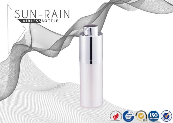 Cheap Acrylic lotion airless cosmetic bottles pp inner bottle pp activator SR-2123A for sale