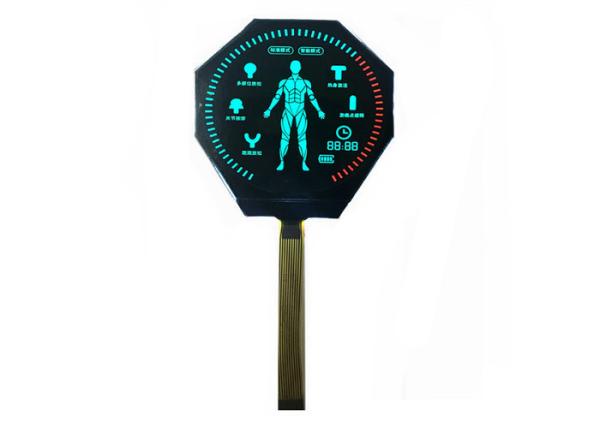 Cheap VA Lcd Display Module Customized Segment Lcd Display, Round Lcd Negative Display Screen, Digit 14 Segment Lcd Module for sale