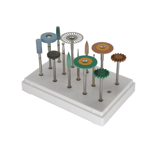 Cheap Multi Color Zirconia Polishing Bur Kit Lisi Block Wheel Stone for sale