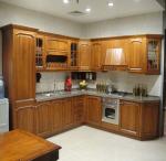 Ash wooden cabinets,Raised door kitchen,Rustic kitchen cabinet,Granite whole