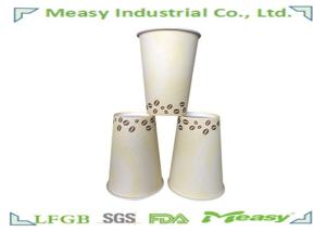 China 12OZ Single Wall Paper Cups Logo Printed disposable coffee cup on sale