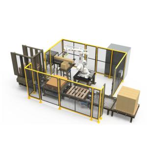 Best Brick Case Tiles Cement Palletizer Machine Robotic Arm Palletising Equipment wholesale
