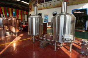 China Automated Beer Brewing System Micro Beer Equipment Stainless Steel 304 on sale