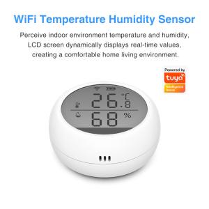 China Tuya WIFI Temperature Humidity Sensor Indoor Smart Remote Control With LCD Display on sale