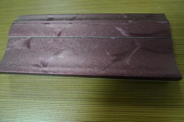 Cheap Matte Wood Effect Skirting Board PVC 2cm Thickness Without Any Peeling for sale
