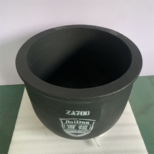 Energy Saving And Environmental Protection Silicon Carbide Graphite Conventional Circular Type Crucible