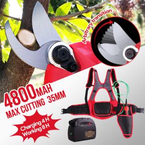 Best 35mm 43.2V Cordless Electric Pruner, Battery Pruning Shears, Portable Wireless Secateurs wholesale