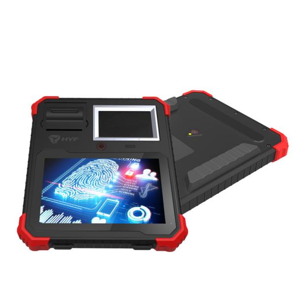 Cheap 800*1280 IPS Biometric Fingerprint Terminal Industrial Grade Tablet For Observer Accreditation for sale