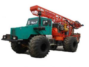 China Top Drive 6x6 chassis Buggy 200m Truck Mounted Drilling Rig on sale