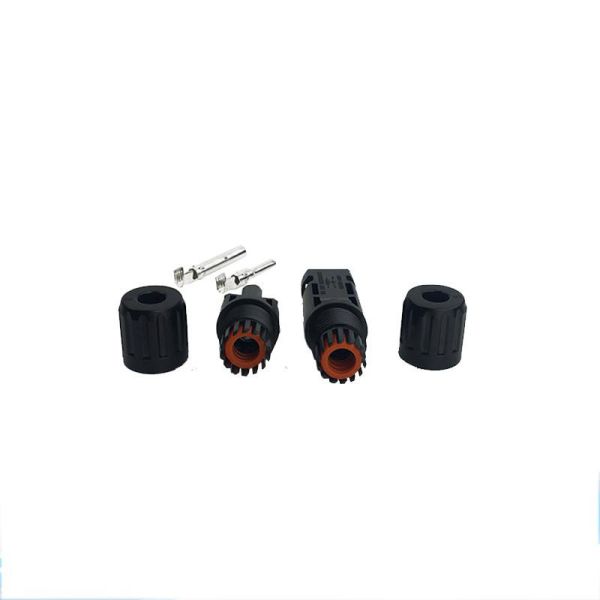 TUV 1000V Solar System Accessories , Waterproof Solar Panel Connectors