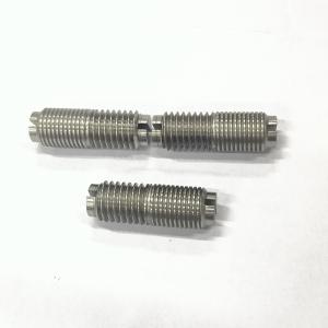 China Carbon Steel Stud Threaded Bolt Double End Studs White Blue Yellow zinc Plated DIN938 on sale