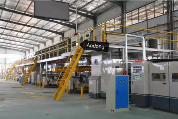 Cheap High Speed Packing Box Corrugated Carton  Cardboard Production Line for sale
