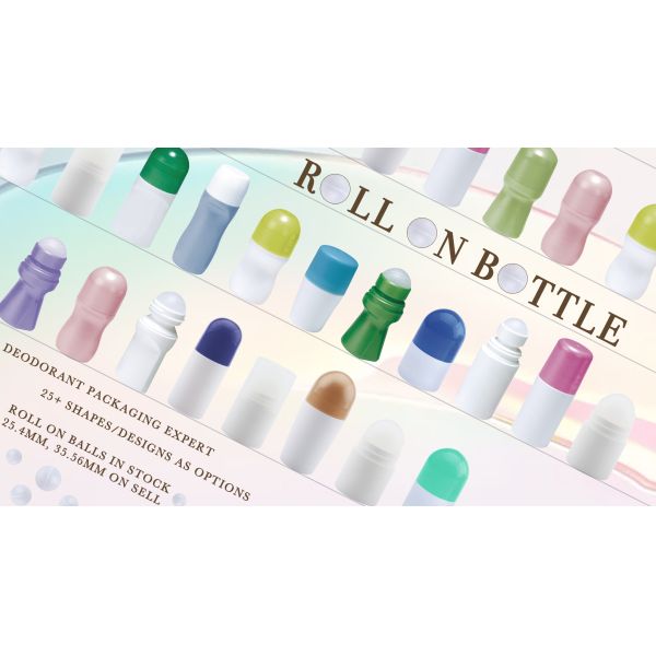 60ml 75ml 90ml Empty Plastic Deodorant Roll on Bottles With Roller Ball,empty roll on containers,empty rollerball perfume bottle