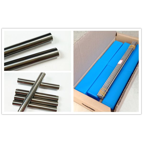 HRA93 Ground Solid Carbide Rods , High Precision Carbide Round Bar