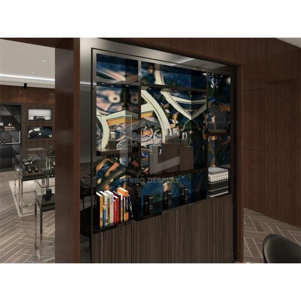 Custom Interior Watch Display Showcase For retail store
