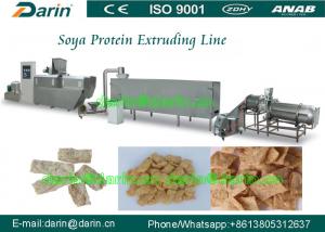China Tissue / texture Soy Vegetable Protein snack food extruder Production Line on sale
