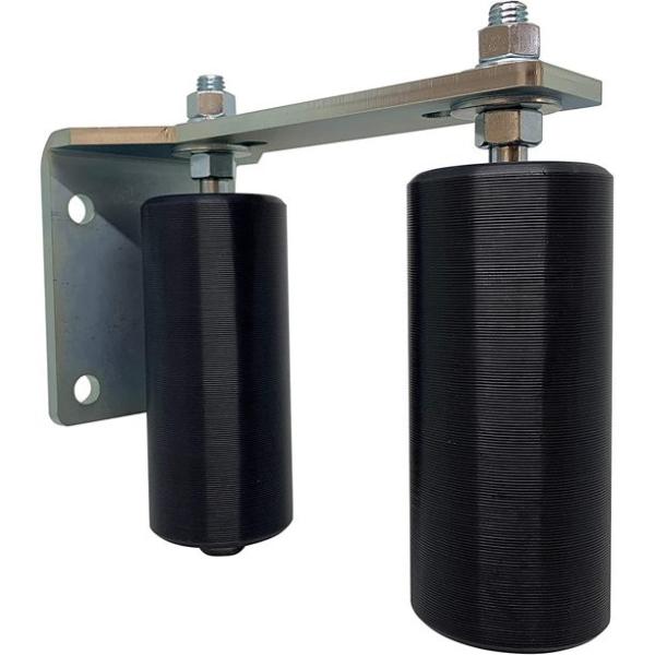 Cheap Nylon Sliding Gate Guide Roller Bracket Hardware Fabrication for sale