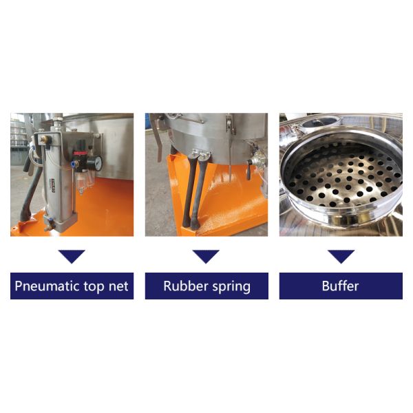 Customized Round Vibrating Screen Multi-layer Stainless Steel Rocking Screen High Precision Swaying Screen