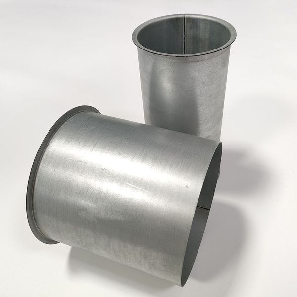 6 Inch Flared Straight Pipe Dust Extraction Pipe Air Duct System