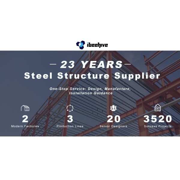 Prefab Industrial Diversified Workshop Steel Structure Construction Q235 / Q345 Modular