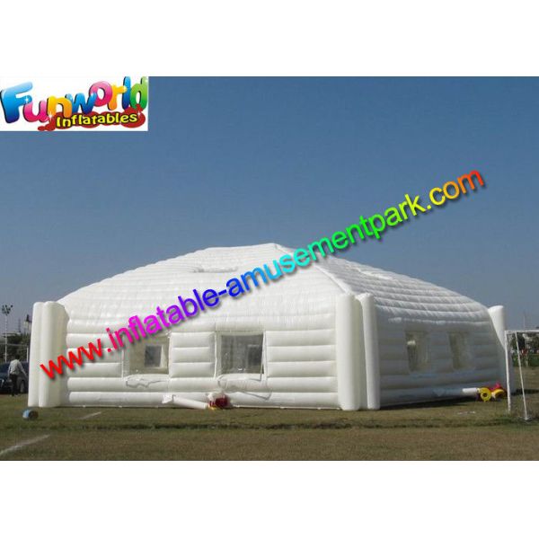 Durable Super Giant Inflatable Tent White Air Building Structure For Rent
