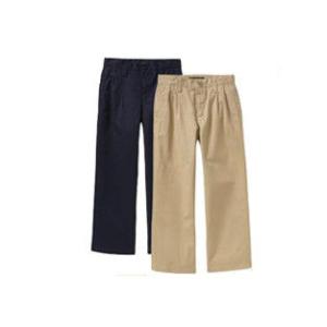 Best Door Zipper Design Uniform Black Pants Soft Exquisite Craft Embroidery / Print wholesale