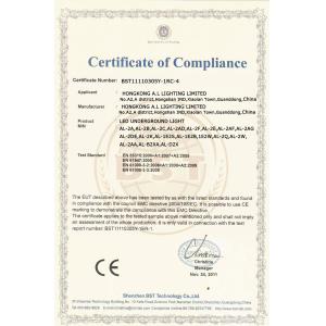 A.L Lighting Limited Certifications