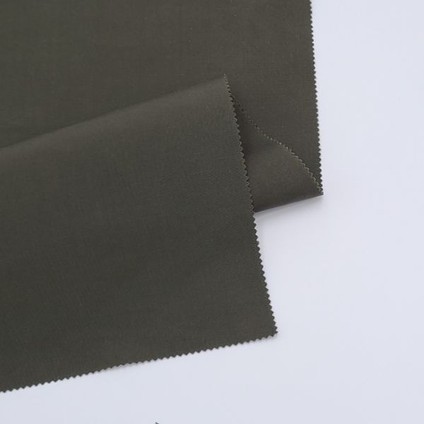 70D X 21S Plain Cotton Nylon Blend Fabric 160gsm Twin Wire Interwoven