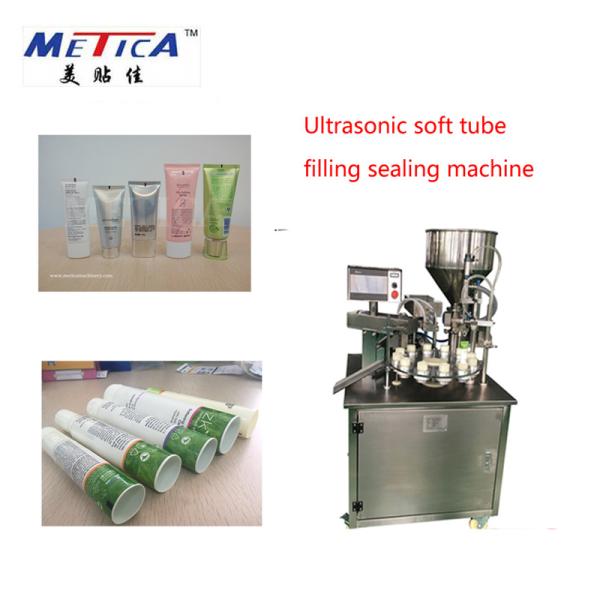 Cheap 25BPM 1kw Plastic Tube Filling Sealing Machine For Lotion And Hand Cream for sale