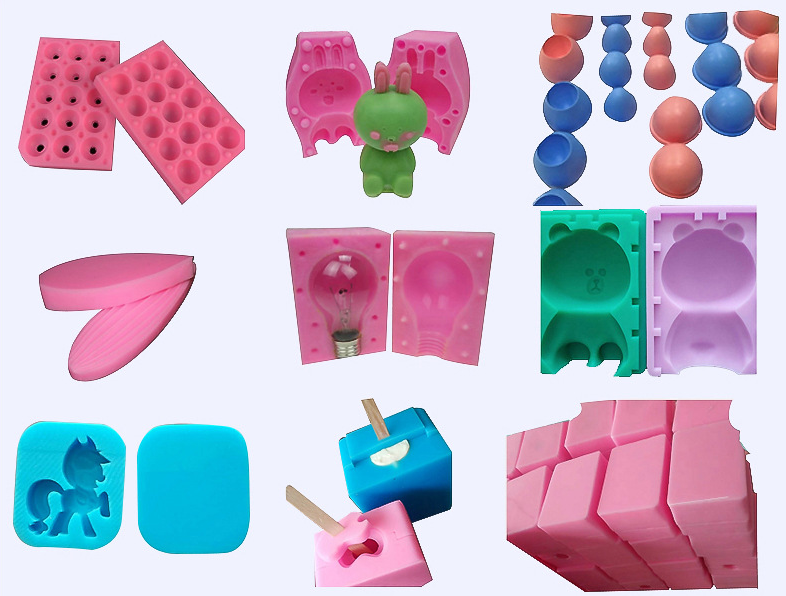 20kg Drum High Transparency Platinum Cure Silicone Rubber 2 Component