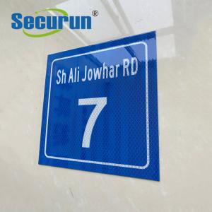 Best ODM 5 Inch Reflective House Numbers Road Name Signage Plaque wholesale
