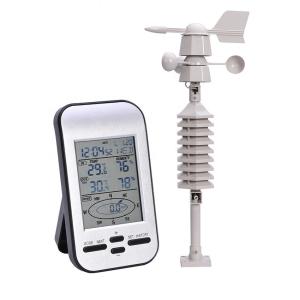Customized Support Indoor And Outdoor Wireless Small Wind Direction And Wind Speed Weather Station