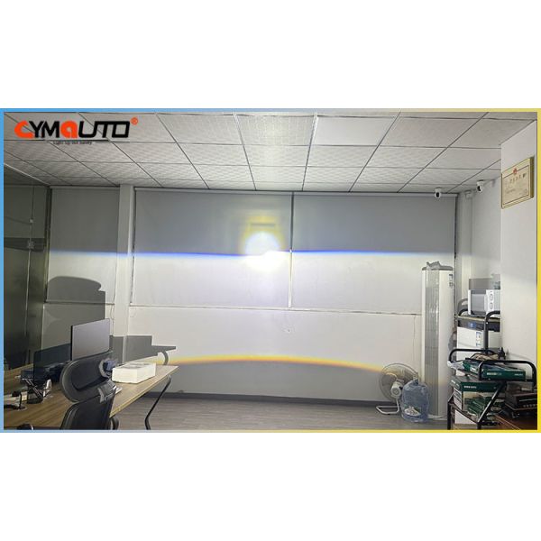 75w Bi Led Projector Lens Prism For Universal Car Headlight Retrofit Car Light Upgrade