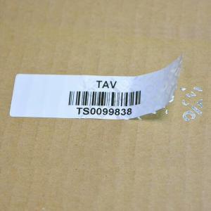 Best Unique Barcode VOID Security Labels Variable Serial Number Polyester Material wholesale