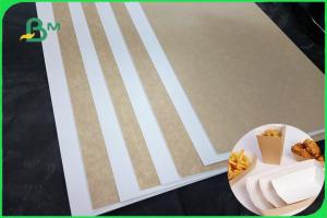 Best One Side Solid White Flip Side Kraft Paper Sheet 32 X 40inches For Packaging Box wholesale