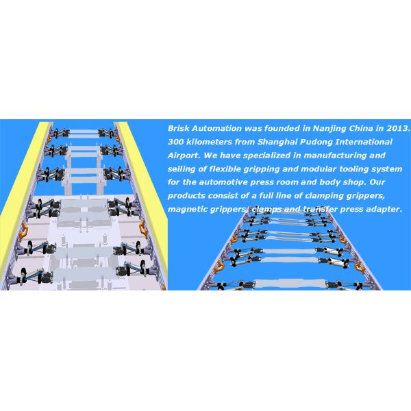 Sheet Metal Automation Presses Tooling , Robotic Arm Gripper For Transfer Tooling System