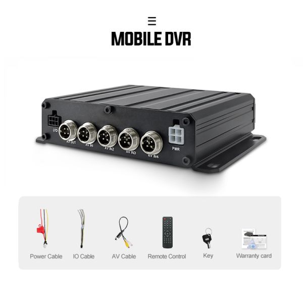 4CH 4G WiFi SD Card Mobile DVR with ADAS DMS BSD