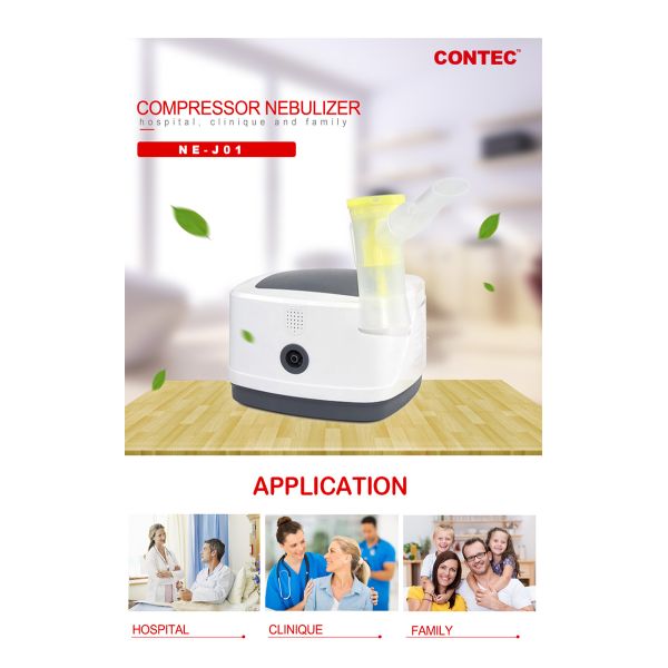 Quiet Medical Device Equipment Mini Compressor Nebulizer Machine