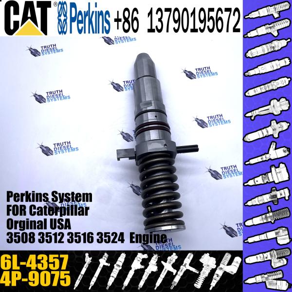 Cheap Hot sell brand new 6L4357 6L-4357 common rail diesel fuel injector for Caterpillar 3508 3512 3516 3524 Engine CAT inject for sale
