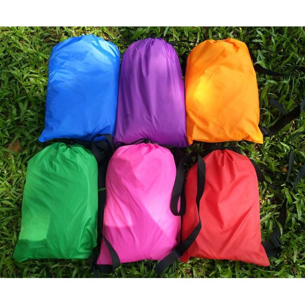 Inflatable Portable Beach Sleeping Lazy Air Bag For Outdoor Size 250*120cm