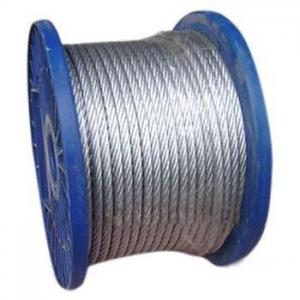 Best Rusting Resist Galvanized Steel Wire Rope For Lifting , Towing 7 X 19 wholesale