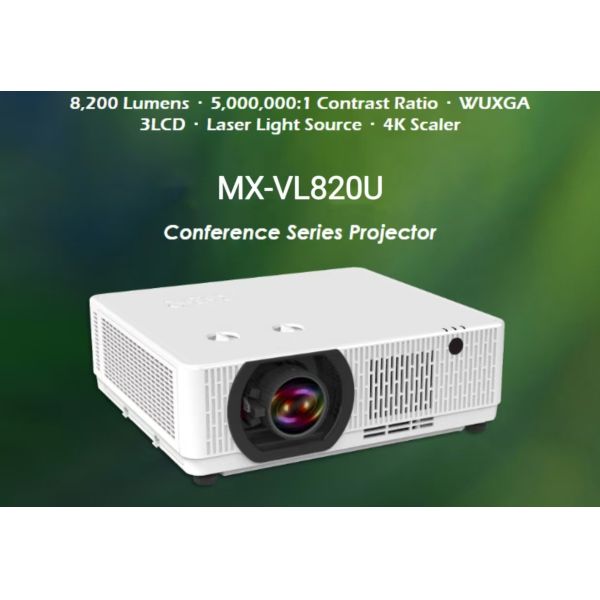 8200LM 4K Outdoor Projector High Brightness 3LCD 3D Laser Mapping Projector