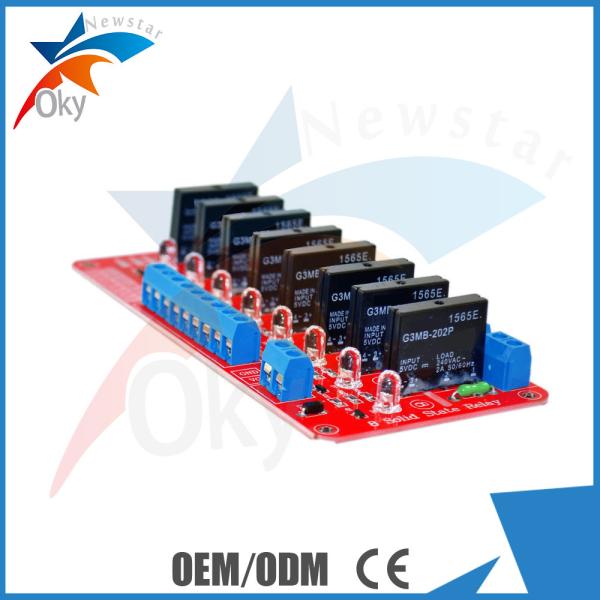 Cheap 8 Channel SSR Arduino Solid State Relay Shield With Low Level for sale
