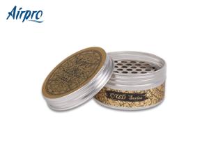 Aluminum Can Bakhoor Wood Car Air Freshener