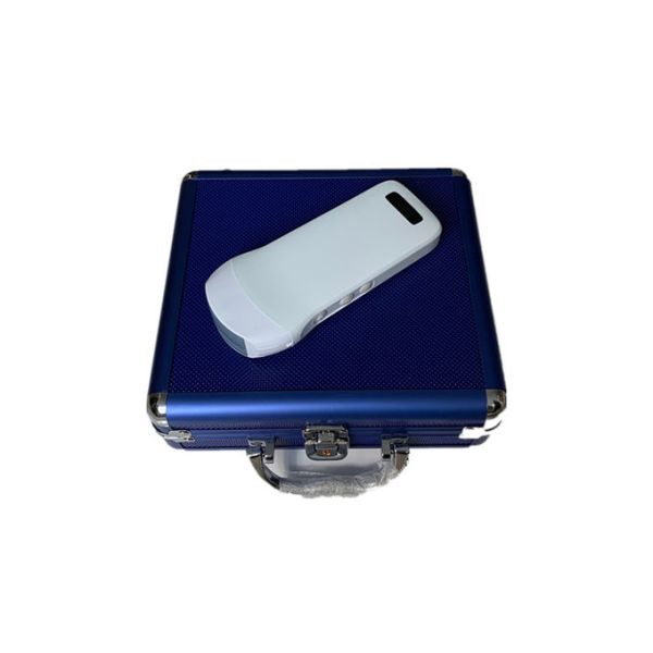 5G Wifi Handheld Ultrasound Scanner Pocket Ultrasound Built - in 4200mAh Lithium Battery Wireless Charger Supported 2
