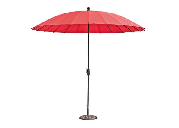 Cheap Fiberglass Steel Outdoor Sun Umbrella Multicolor For Garden Table for sale