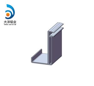 Best 60 Series Solar Panel Frame Structure Anodic Oxidation wholesale