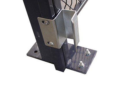 Access Control 3 Sides Wire Mesh Security Cage , Warehouse Security Cage 20* 10 *10