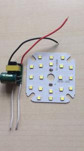 IC Driver And PCB Chip For 5W 9W 12W 2700k 240V 50HZ E27 B22 LED Bulb Material